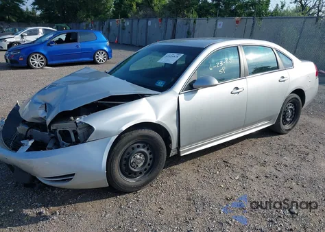 2011 Chevrolet Impala Police z USA, uszkodzony, nr VIN 2G1WD5EM5B1306098